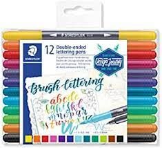 Staedtler 3004 Tb12 Çift Uçlu Brush Lettering Keçeli Kalem 1.0-6.0 / 0.5-0.8 12 Li