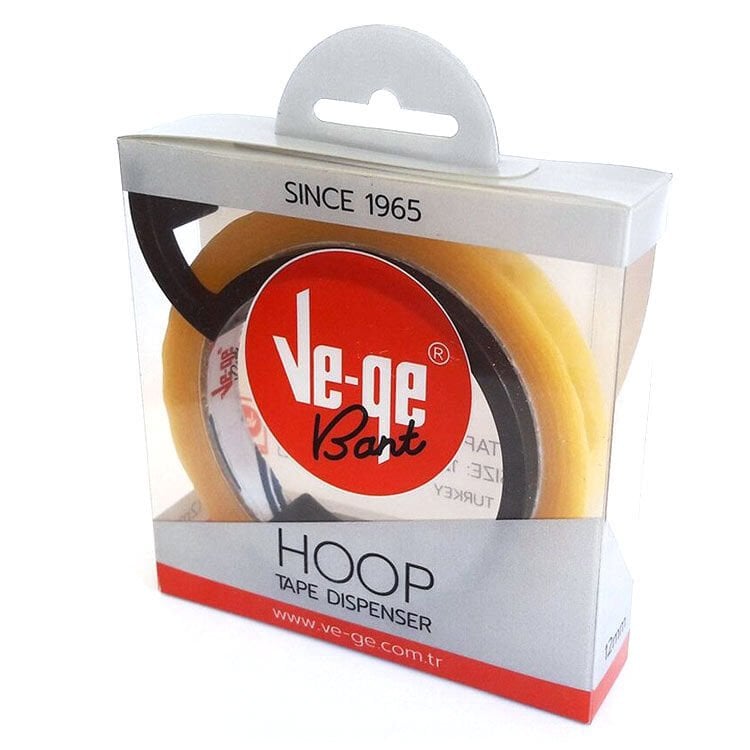 Vege Selefon Bant Eto Sarı Şeritli 12x66 Hoop Kesicili