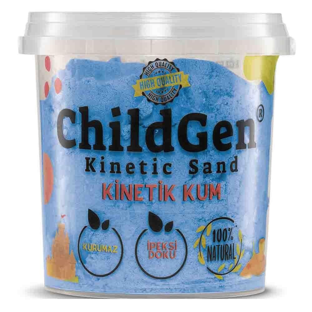 Gen Oyuncak Kinetik Kum 500 Gr Mavi