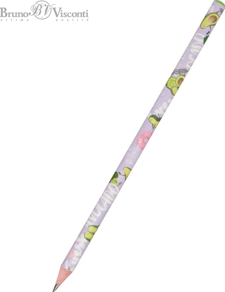 Bruno Visconti Kurşun Kalem Happygraphix Avokado Selfi Hb