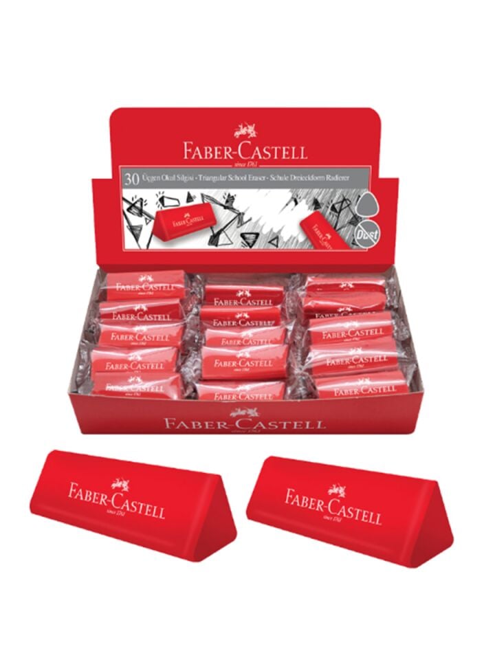 Faber-Castell Üçgen Okul Silgisi Dust Free