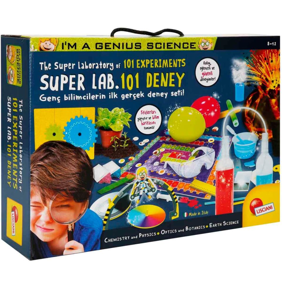 Sunman Bilim Set Süper Labaratuvar 101 Deney