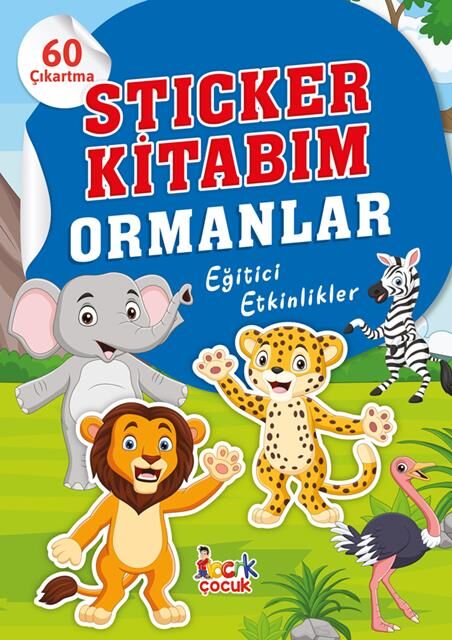 Ema Sticker Kitabım Ormanlar Bicirik