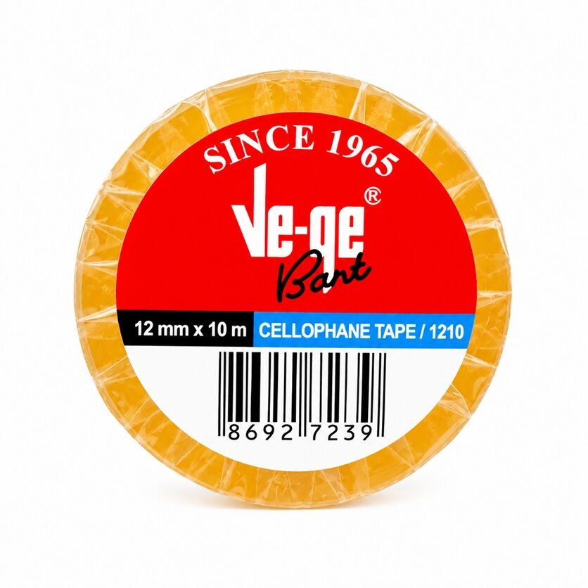 Vege Selefon Bant Ets Mavi Şeritli 12x10