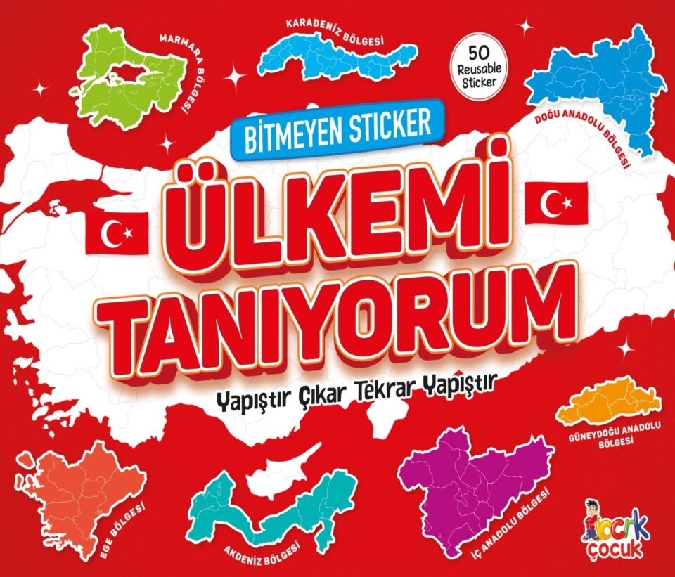 Ema Bitmek Bilmeyen Sticker Ülkemi Tanıyorum