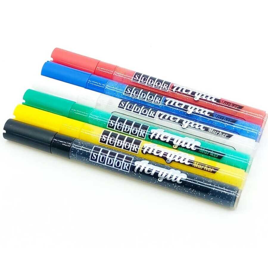 Mona Lisa Akrilik Marker 6 Renk 3 Mm