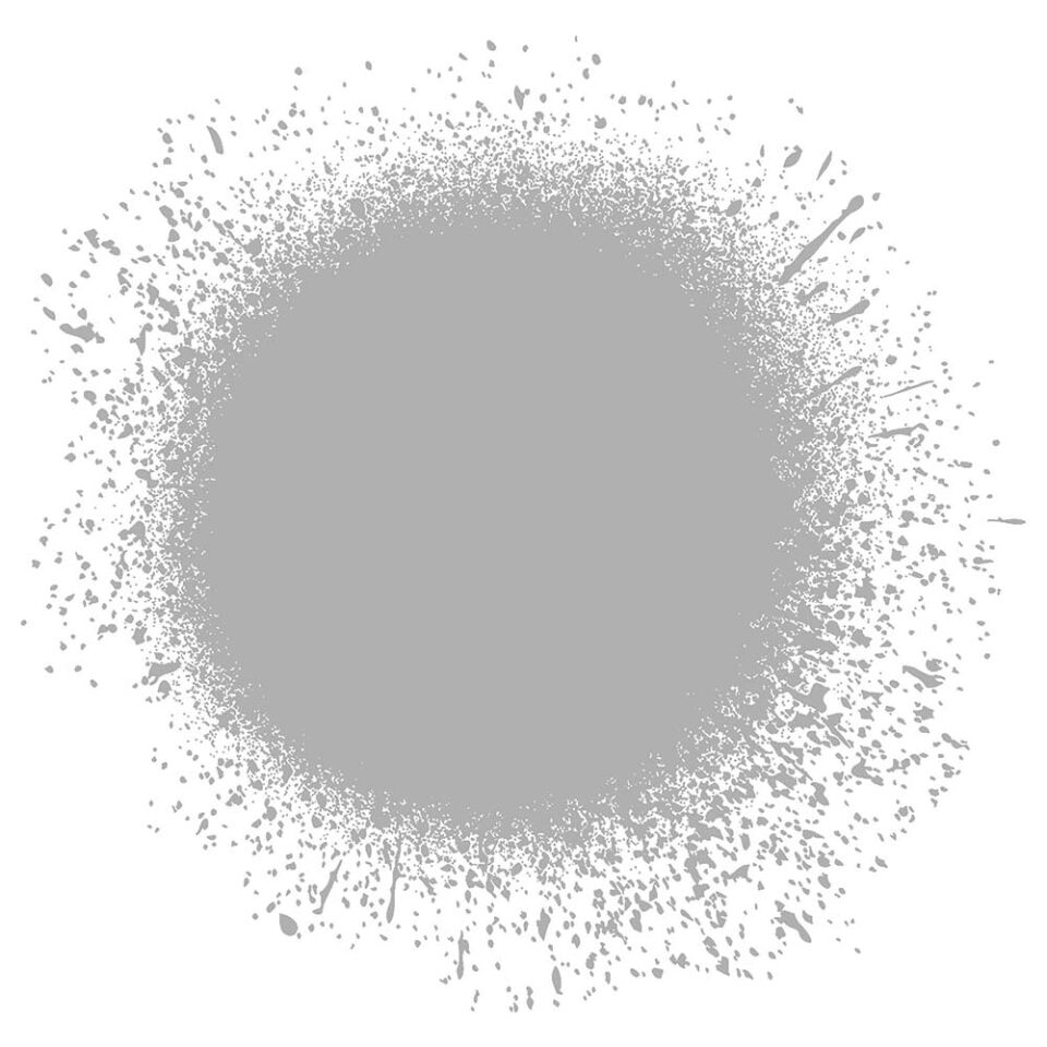 Montana Black Sprey Boya 400 Ml Outline Silver Blk Out Slv