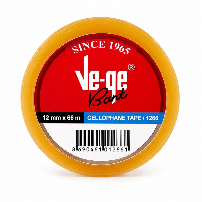 Vege Selefon Bant Ets Mavi Şeritli 12x66