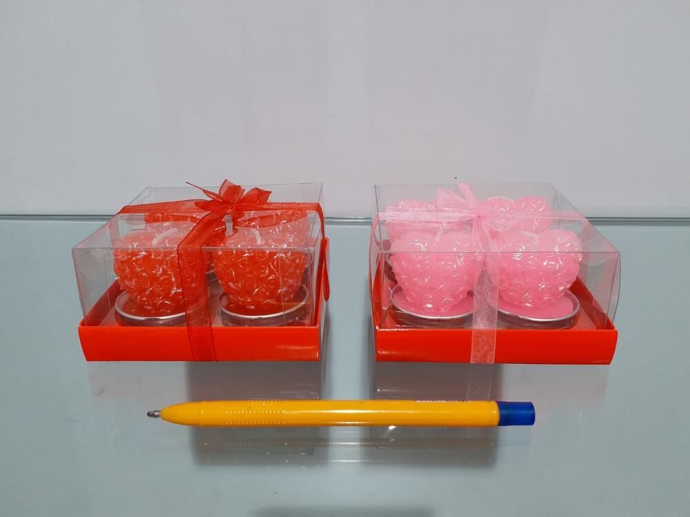 Espa Xam-0506 Dekoratif Asetat Kutulu 4 Lü Mum