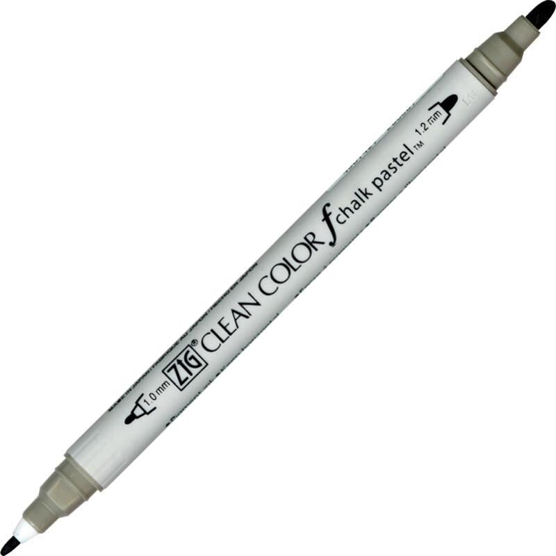 Zig Clean Color F Chalk Pastel Tcs-6500 012 Gray