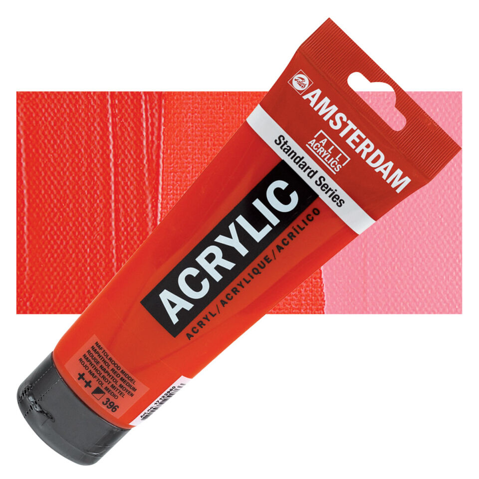 Amsterdam Standart Akrilik 120 Ml Naphthol Red Medium