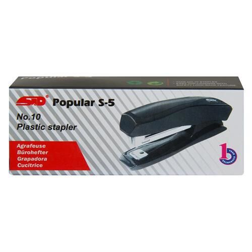 Std Zımba Makinası Popular No:10 S-5 Siyah