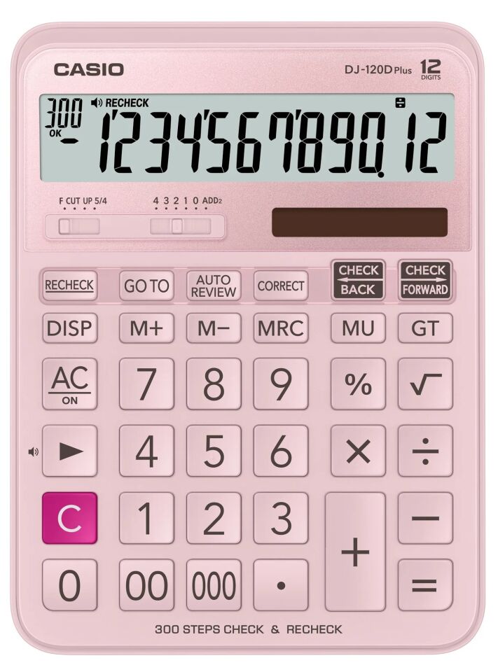 Casio Hesap Makinesi Masaüstü Dj-120D Pluspkwadp 12 Hane