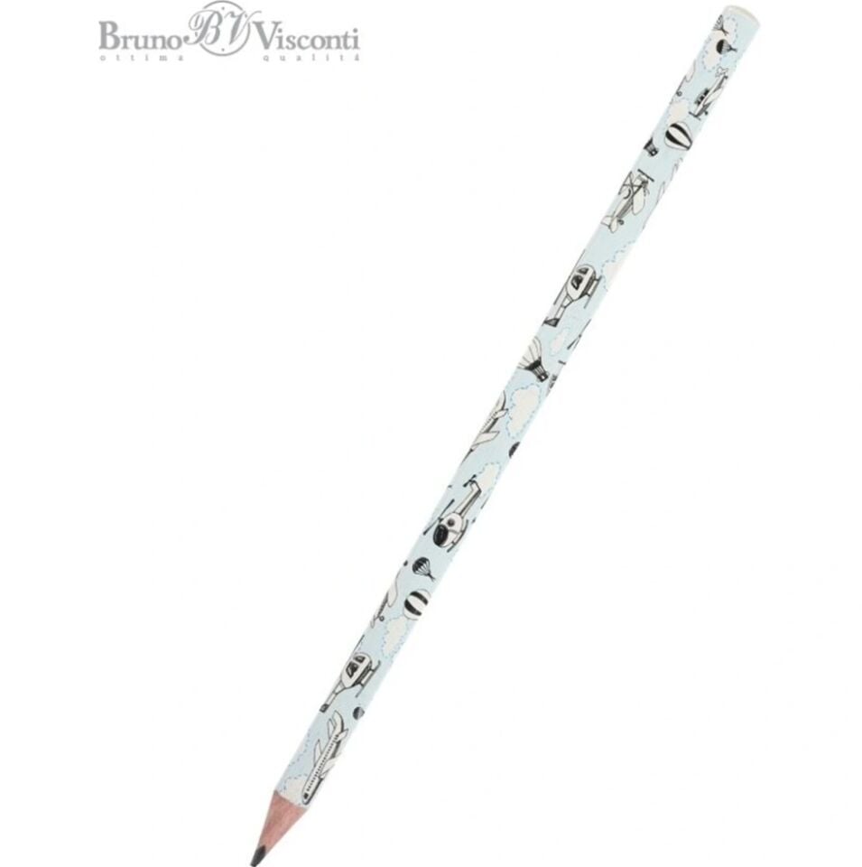 Bruno Visconti Kurşun Kalem Happygraphix Uçaklar