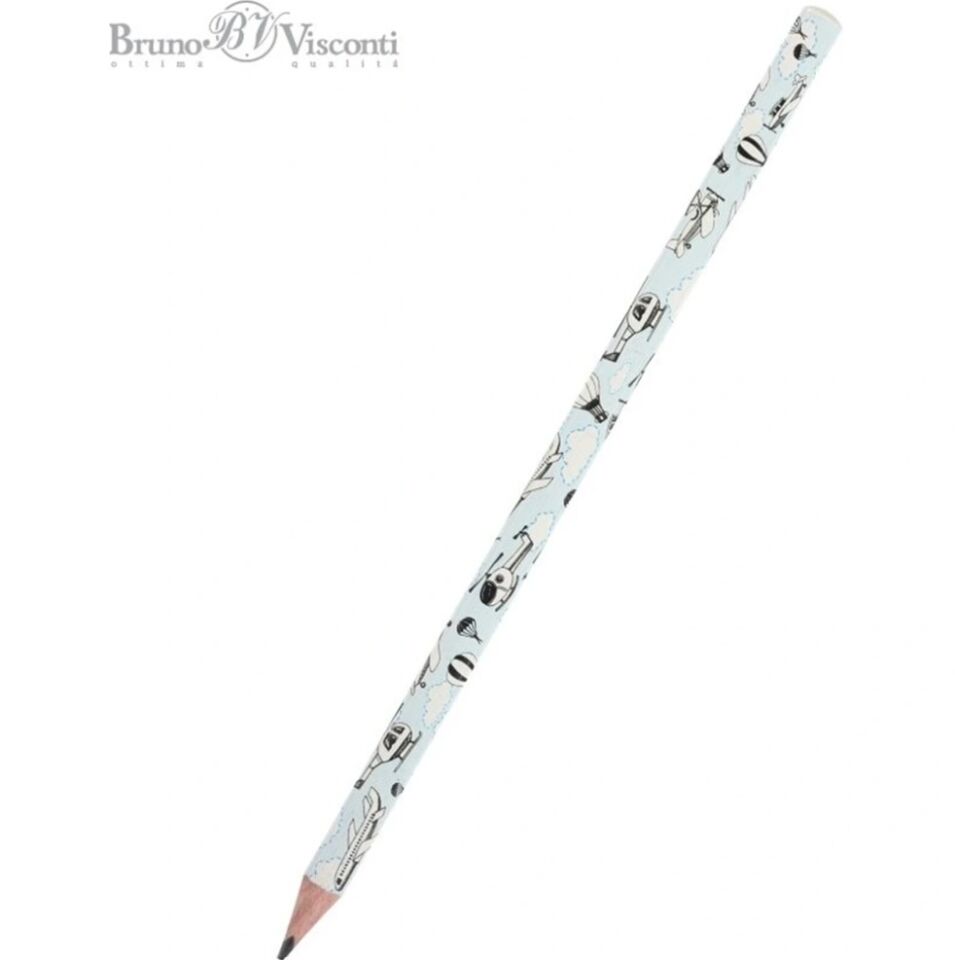 Bruno Visconti Kurşun Kalem Happygraphix Uçaklar