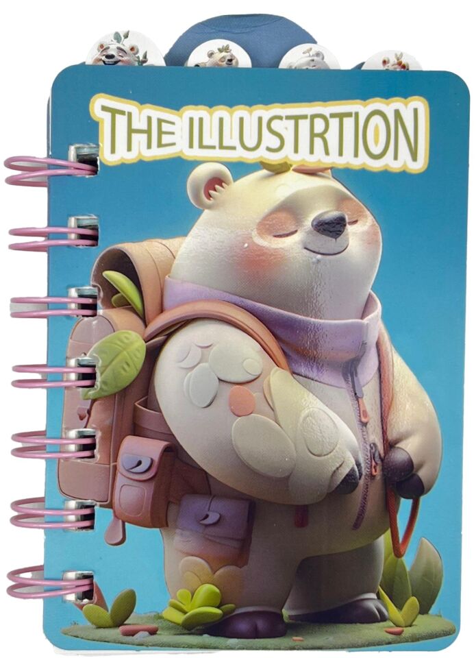 Taros Unick Color İllustration Separatörlü Not Defteri