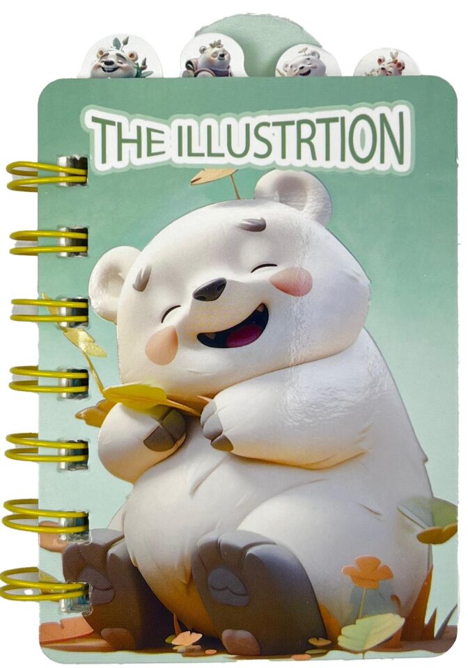 Taros Unick Color İllustration Separatörlü Not Defteri