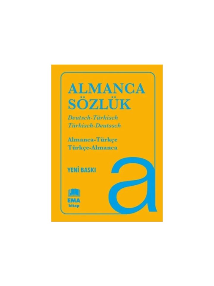 Ema Kitap Almanca Türkçe Sözlük Biala Kapak