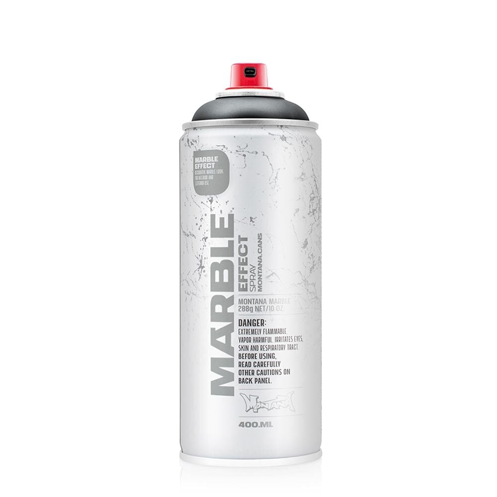 Montana Effect Marble Sprey Boya 400 Ml Black Em 9000
