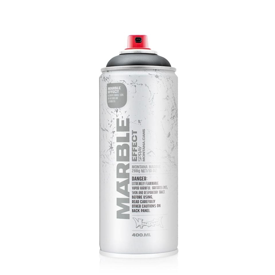 Montana Effect Marble Sprey Boya 400 Ml Black Em 9000