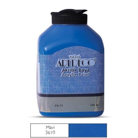 Artdeco Akrilik Boya 500 Ml Mavi 3610