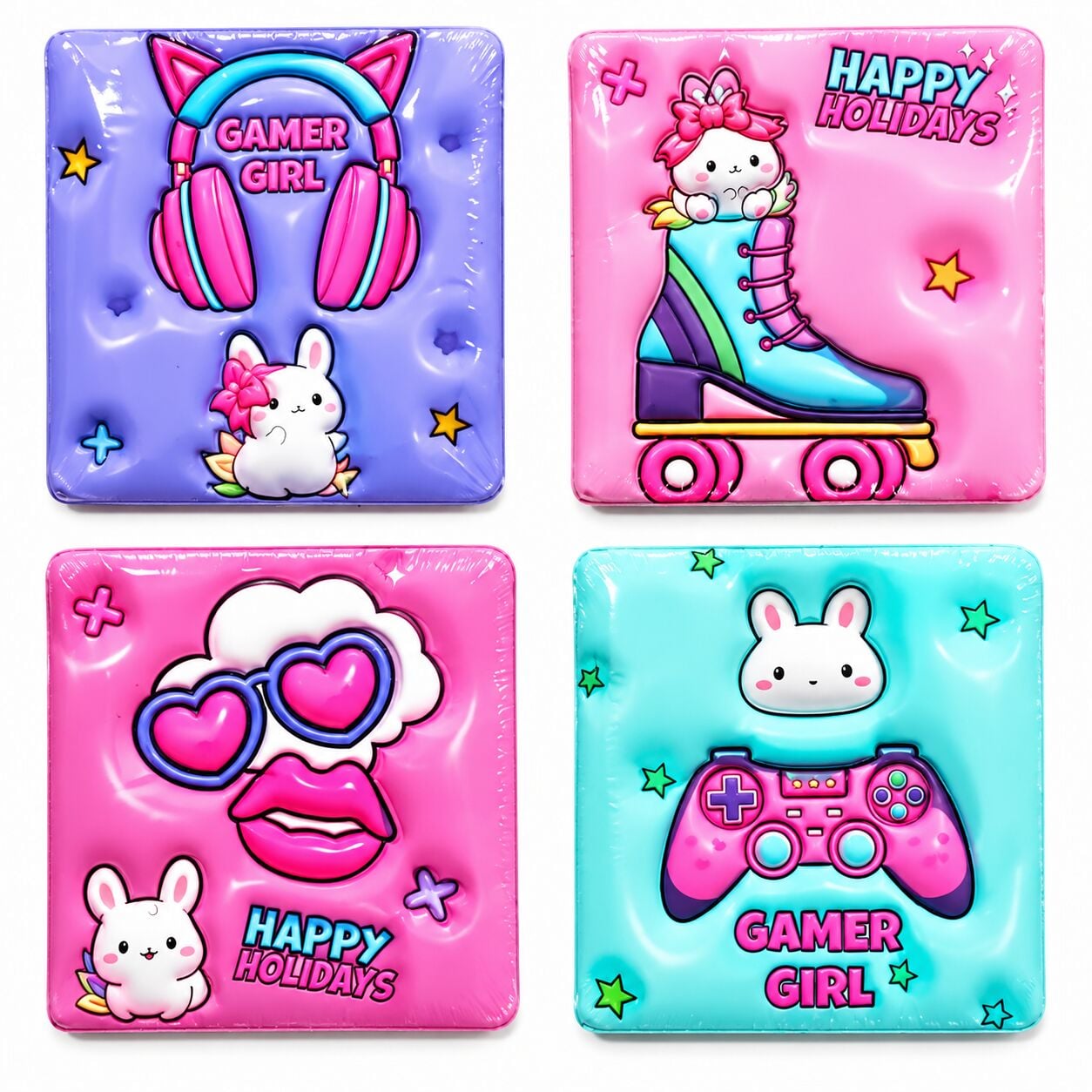 Südor Squishy Not Defteri 9,5x10 Cm Tavşan
