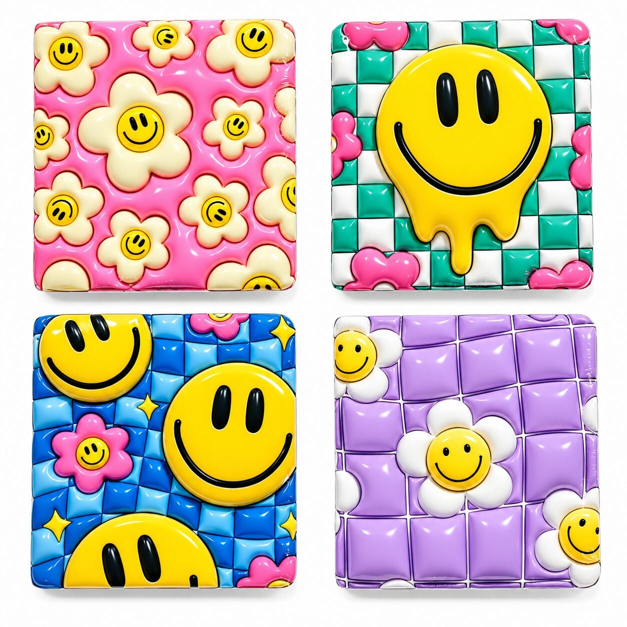 Südor Squishy Not Defteri 9,5x10 Cm Gülenyüz