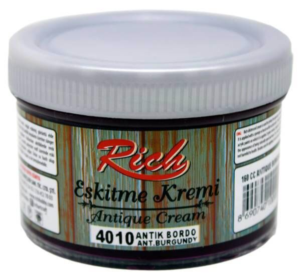 Rich Eskitme Kremi 150 Cc Antik Bordo