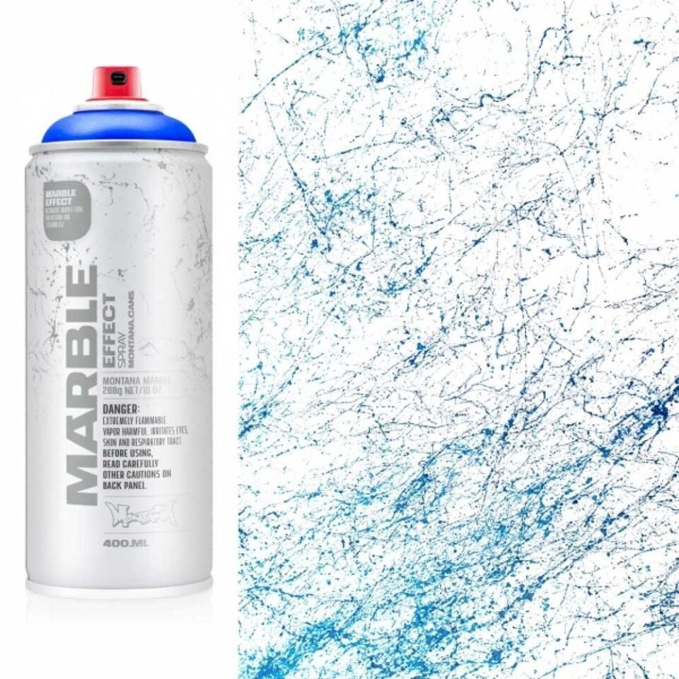 Montana Effect Marble Sprey Boya 400 Ml Blue Em500