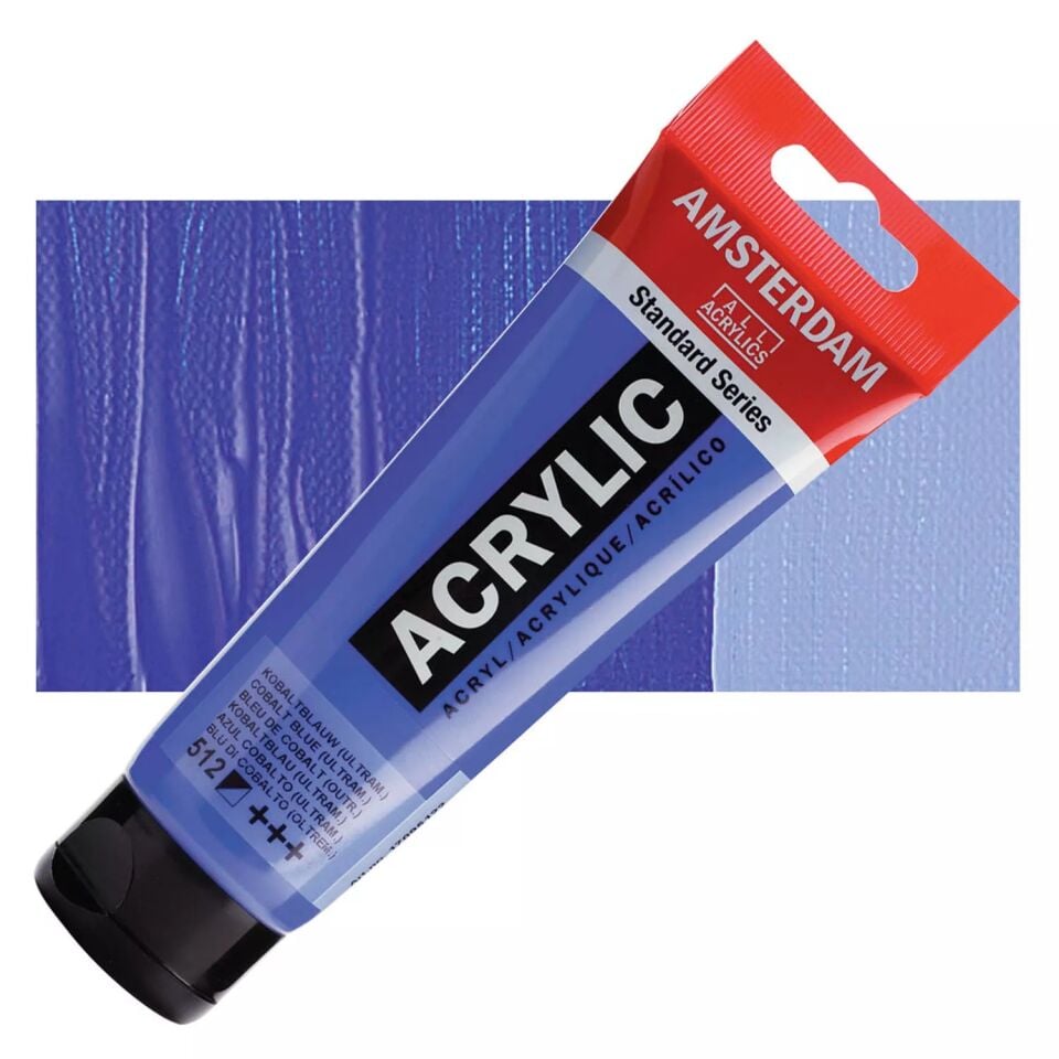 Amsterdam Standart Akrilik 120 Ml Cobalt Blue Ultramarine