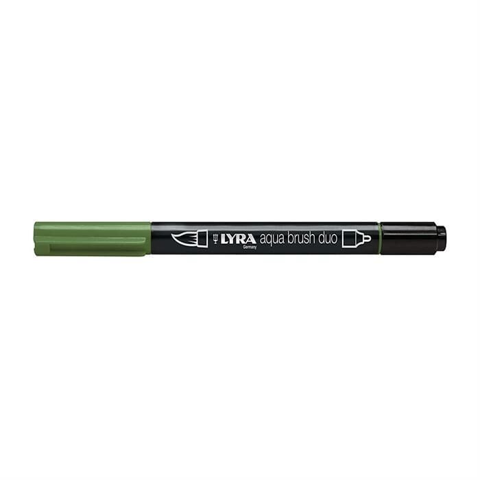 Lyra Aqua Brush Duo Olive Green