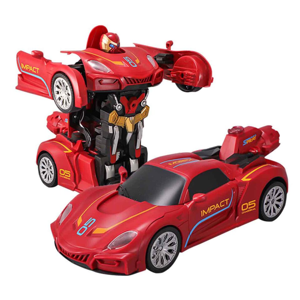 Transformıs Robot Racers Araba Donusen