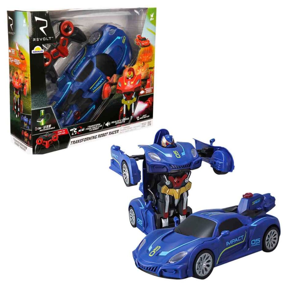 Transformıs Robot Racers Araba Donusen