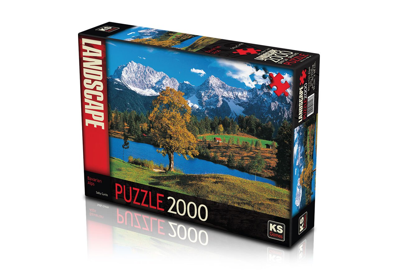 Ks Games 2000 Parça Puzzle Bavarian Alps