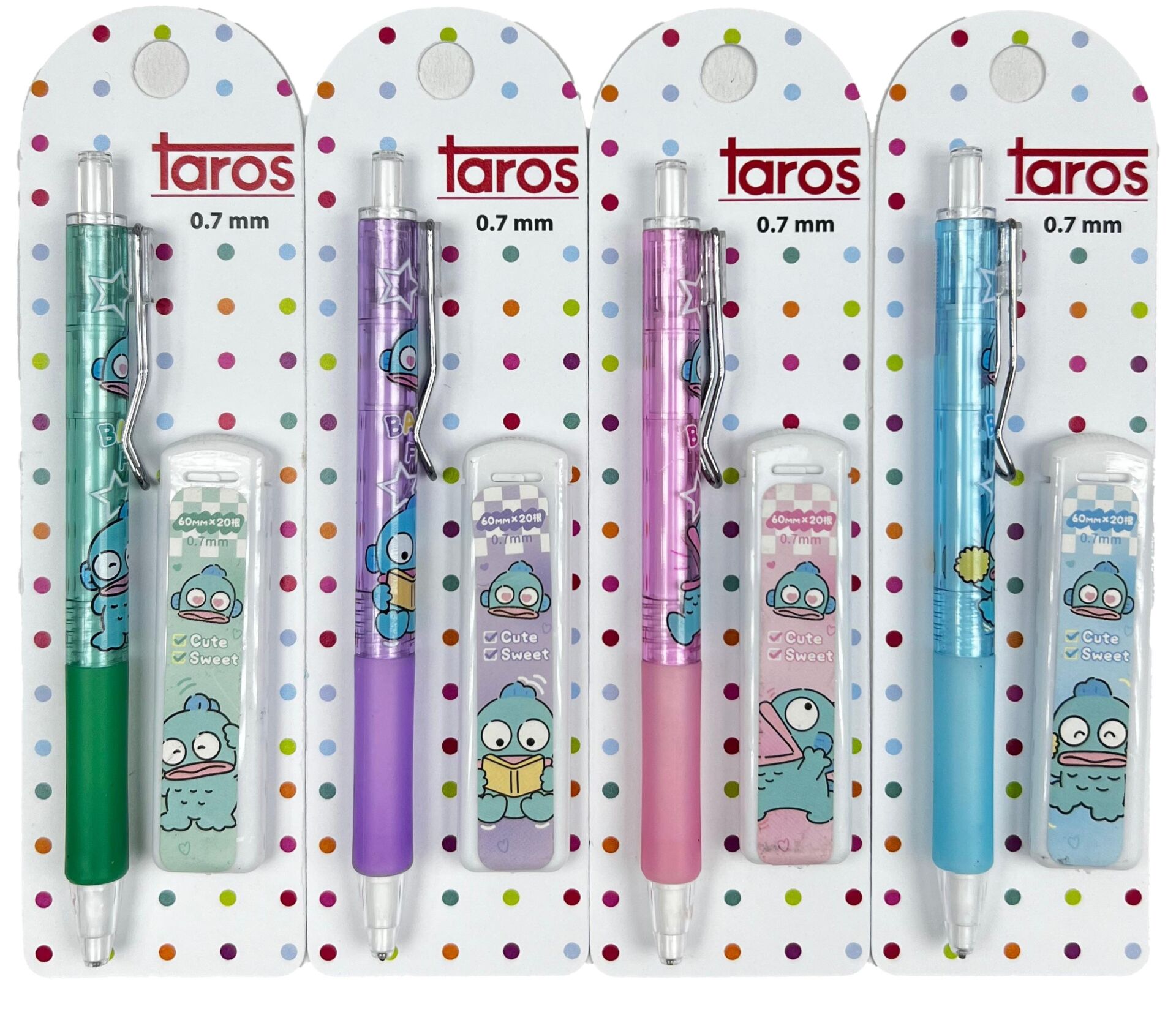 Taros Unick Color Baby Fish Uçlu Versatil Kalem Seti
