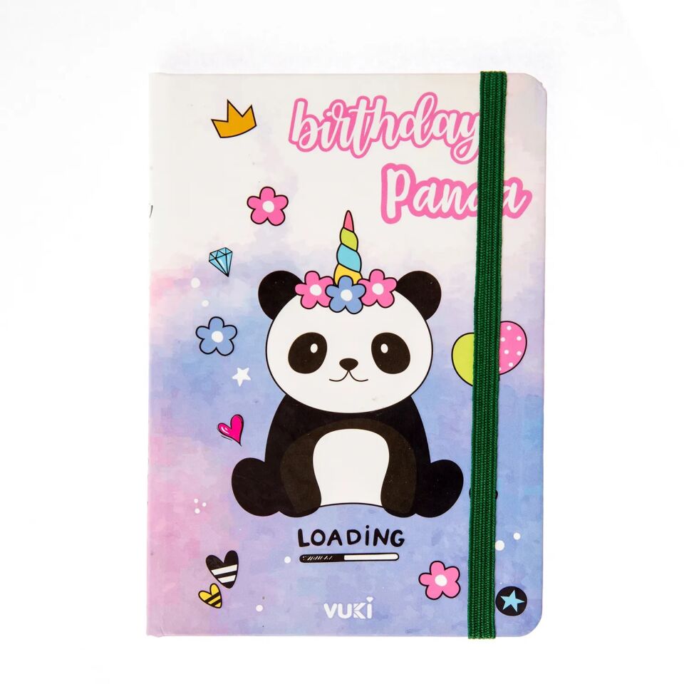 Vuki A6 İpli Defter Panda