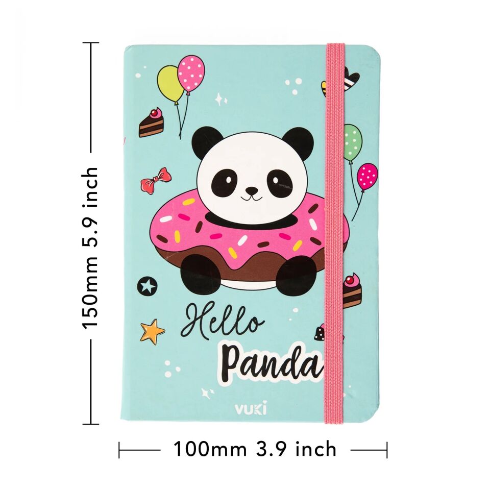 Vuki A6 İpli Defter Panda