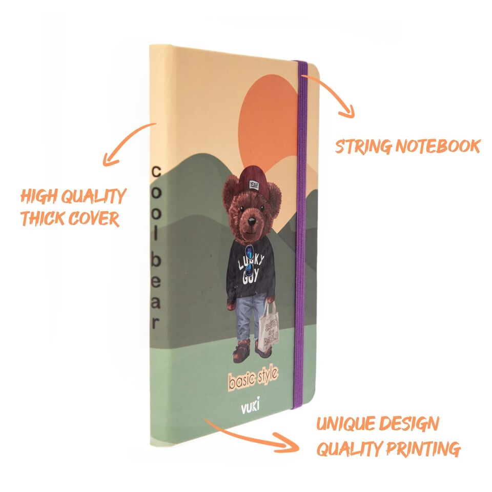 Vuki A6 İpli Defter Ayı