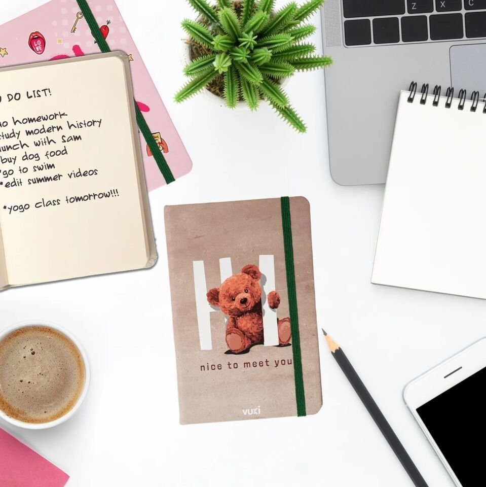 Vuki A6 İpli Defter Ayı