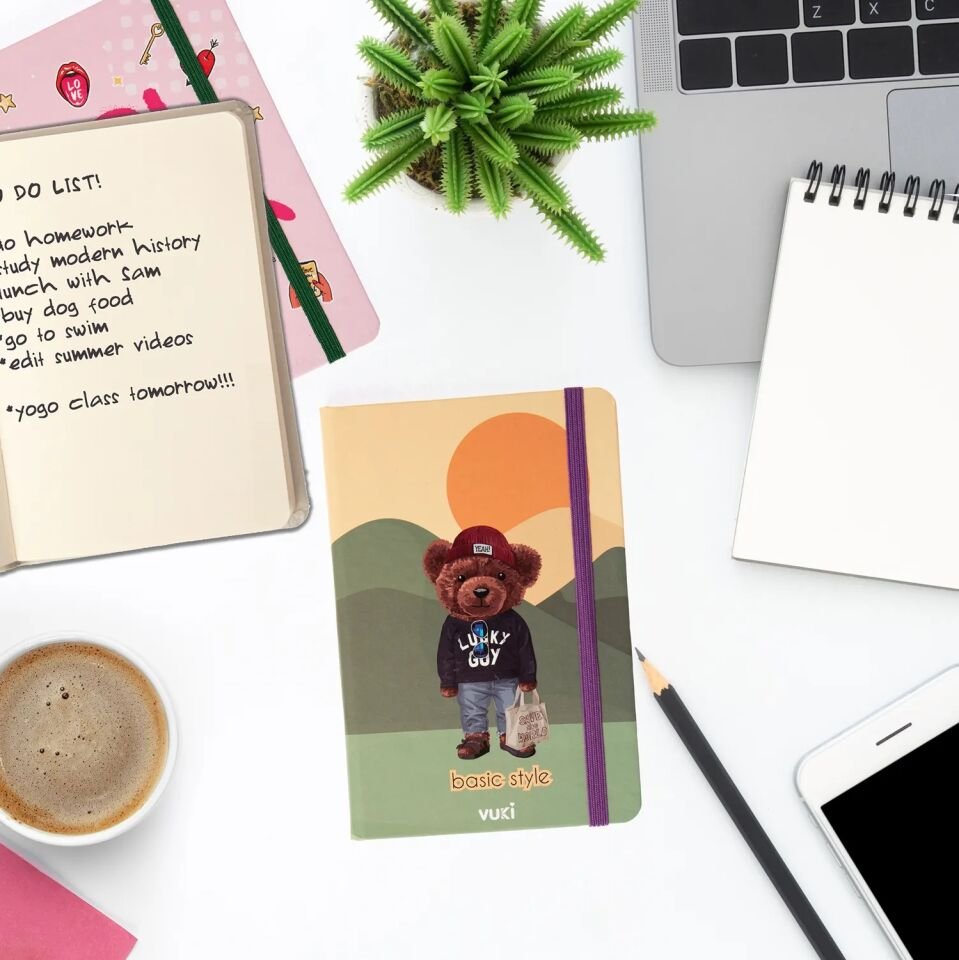 Vuki A6 İpli Defter Ayı