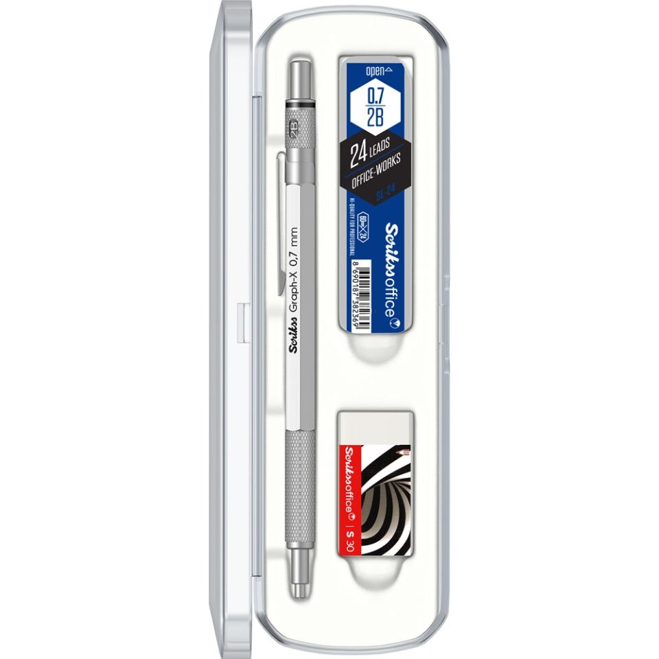 Scrikss Graph-X 3 Lü Set 0.7 Mm Kurşun