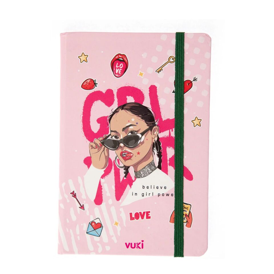 Vuki A6 İpli Defter Girl Power
