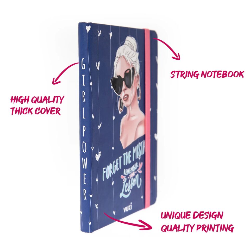 Vuki A6 İpli Defter Girl Power