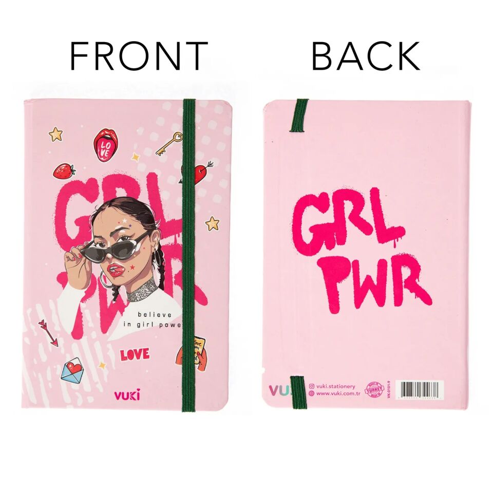 Vuki A6 İpli Defter Girl Power