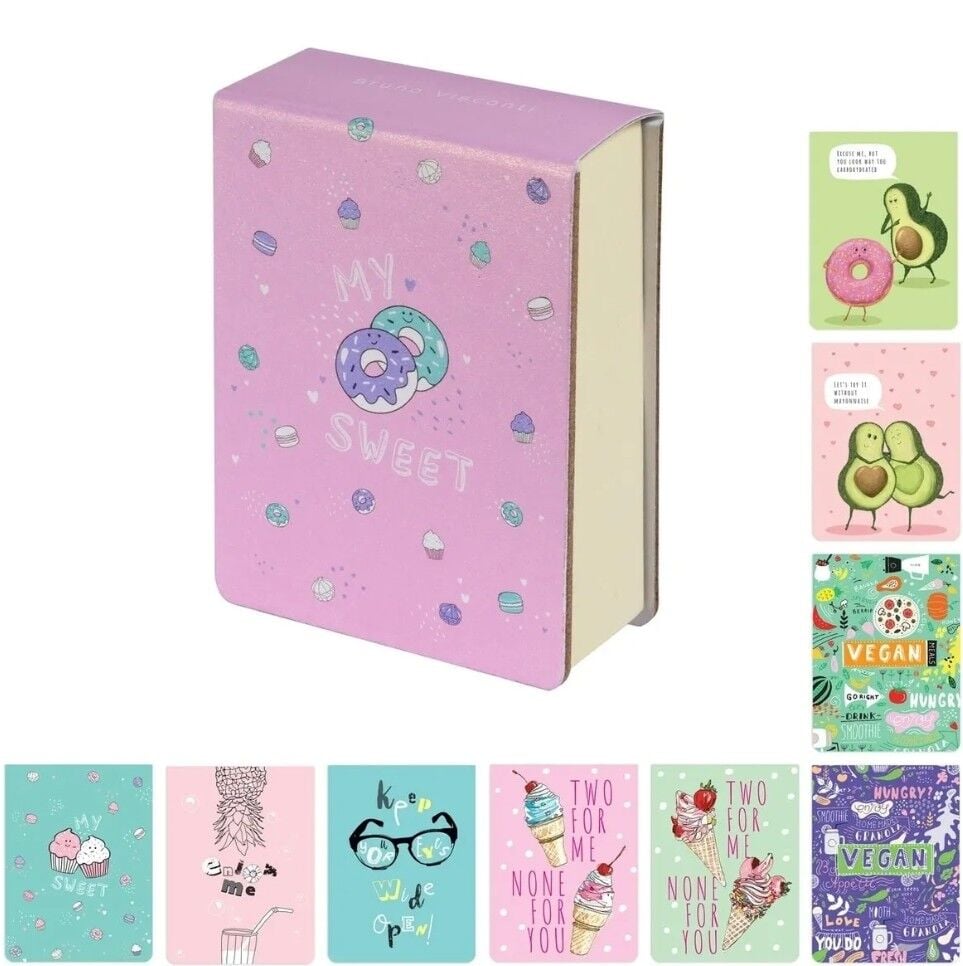 Bruno Visconti Bloknot 6.5x8.3 Cm Smart Journal 250 Yaprak Düz Sert Kapak