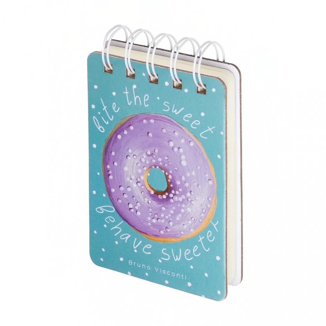 Bruno Visconti Spiralli Bloknot A7 Smart Journal 108 Yaprak Çizgili Sert Kapak