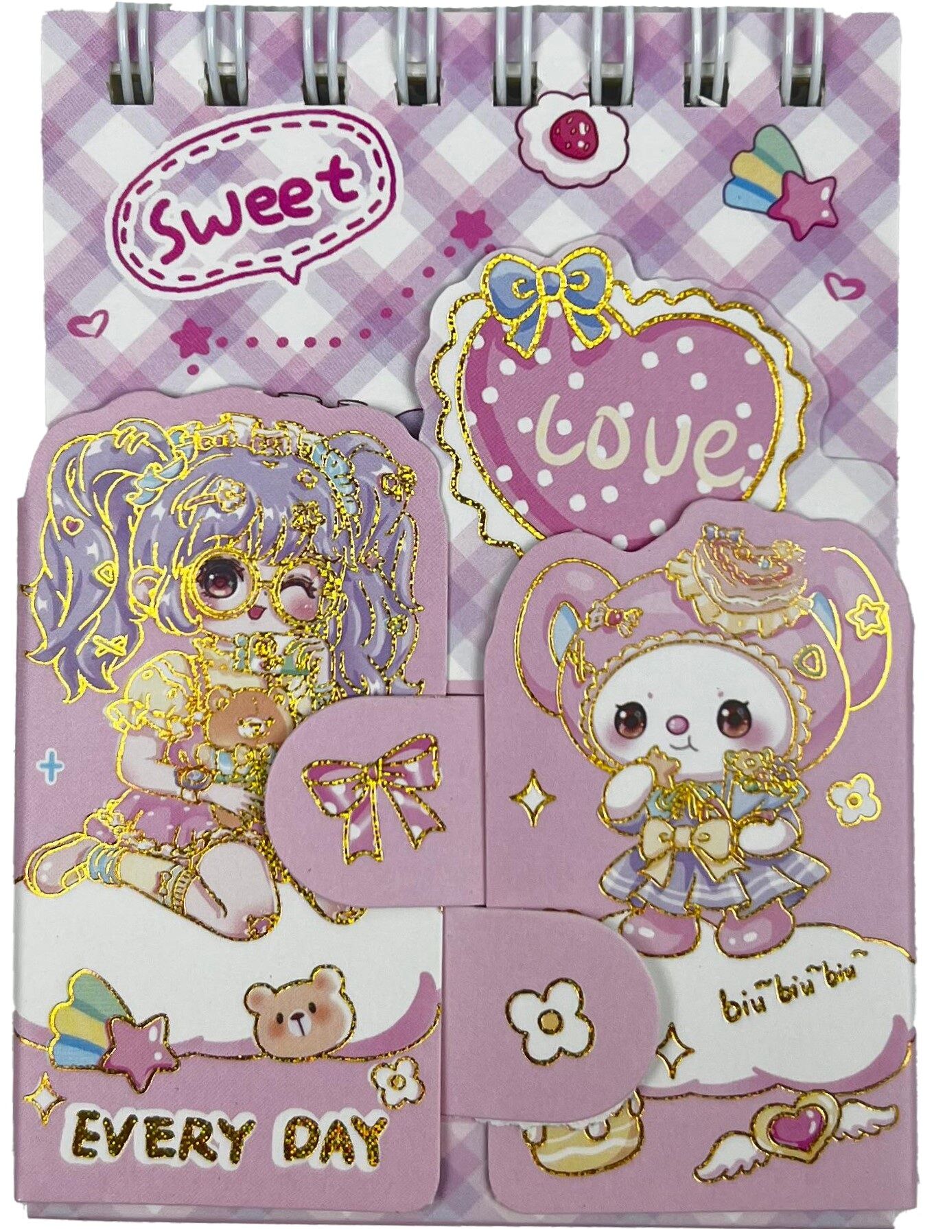 Taros Unick Color Candy Girl Mini Not Defteri