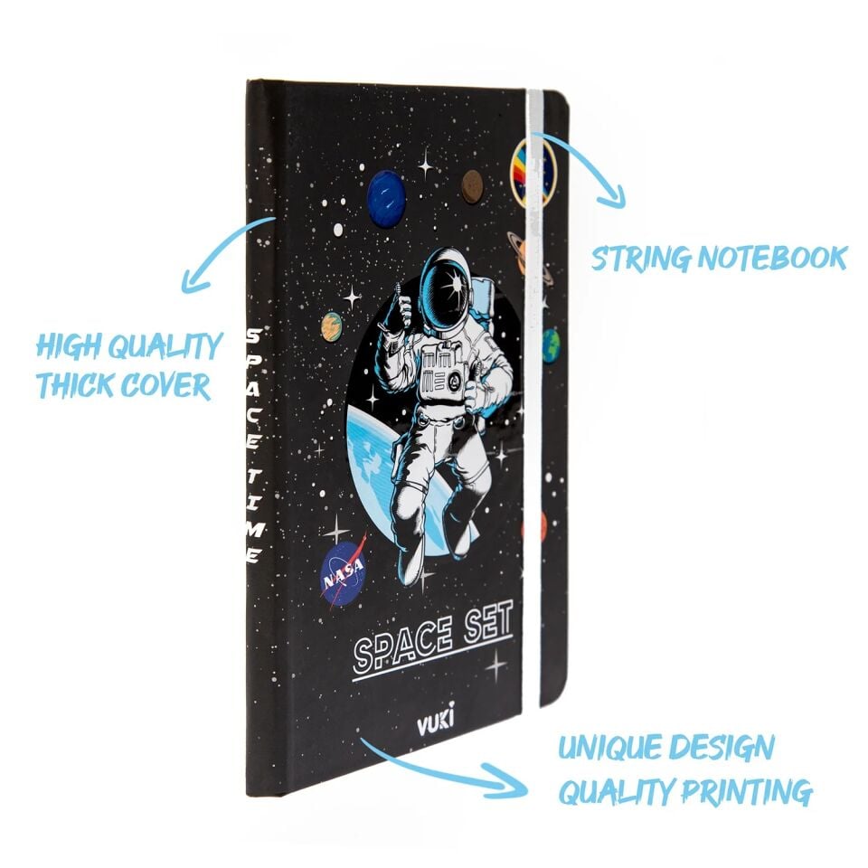 Vuki Not Defteri Space Set