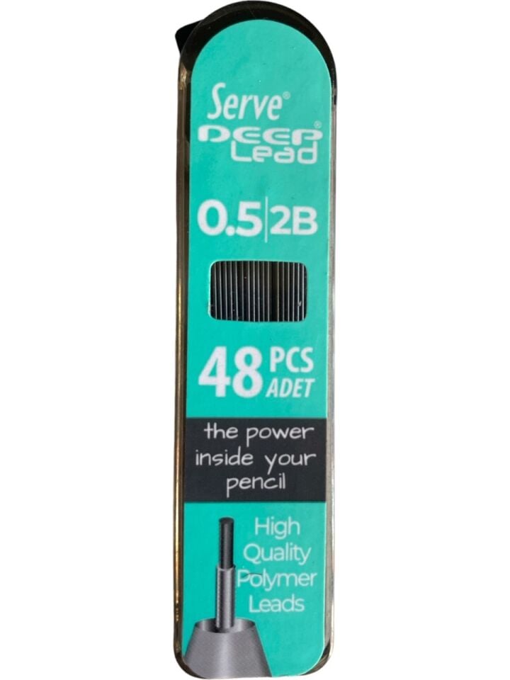 Serve Deep Mekanik Kalem Ucu 0.5 Mm 2B