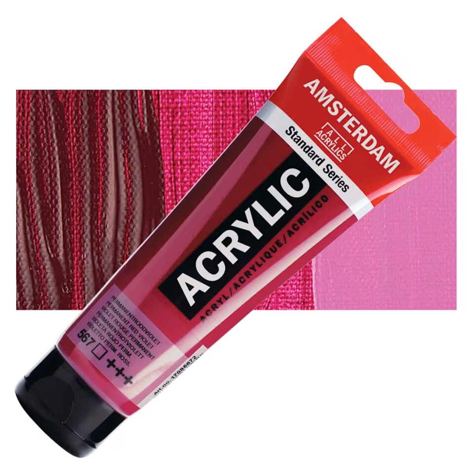 Amsterdam Standart Akrilik 120 Ml Permanent Red Violet